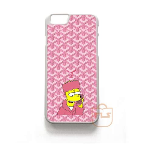 simpson goyard iphone case